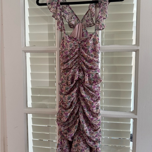 ASTR The Label Floral Dress with Ruffles - Picture 6 of 6
